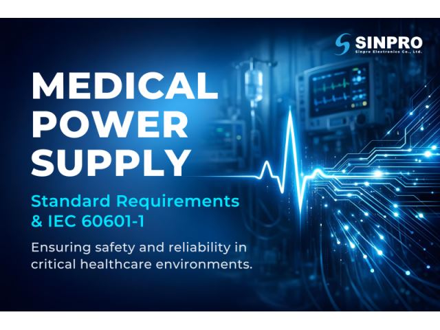 What are the Standard Medical Power Supply Requirements?