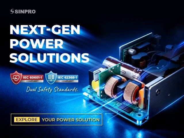 Sinpro High Reliability Switching Power Supplies | 65W–600W OEM Solutions