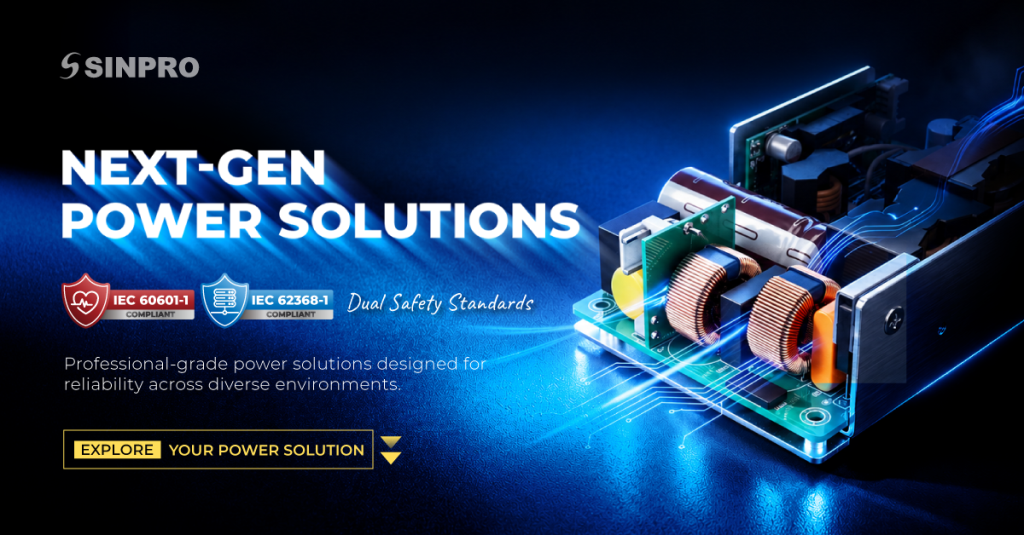 Sinpro next-generation high-reliability switching power supply solutions